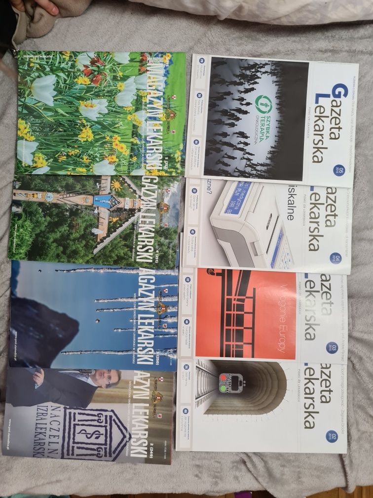 8x Gazeta lekarska i Pomorski magazyn lekarski 2015 ~