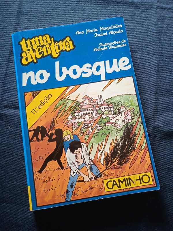 5 livros da colecção Uma Aventura
