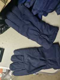 Rękawice robocze rękawiczki skóra skórzane robocze zimowe