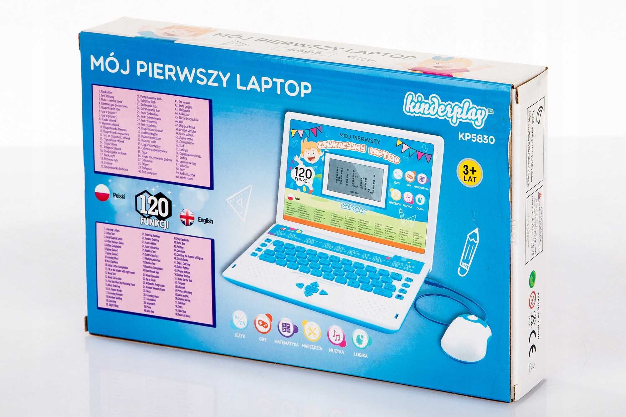 Laptop interaktywny dla 3-4 latka