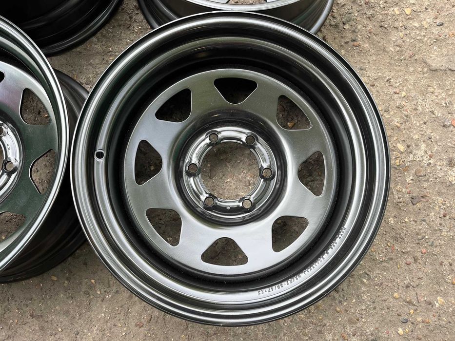 4x felga stalowa DOTZ 4X4 extreme dark 17x8 roz. 6x139,7 ET -30 TOYOTA