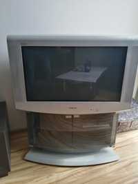 TV Sony Trinitron 28 cali panorama, stolik, pilot.