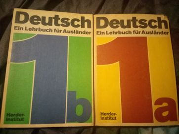 Oddam 3 książki Deutsch 1 a, 1b, 2 Do angielskigo