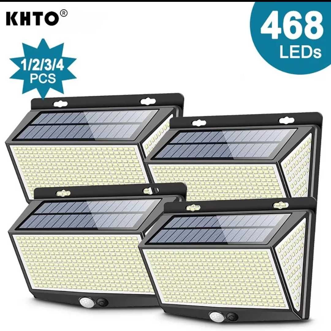 Luz solar 468 LED's