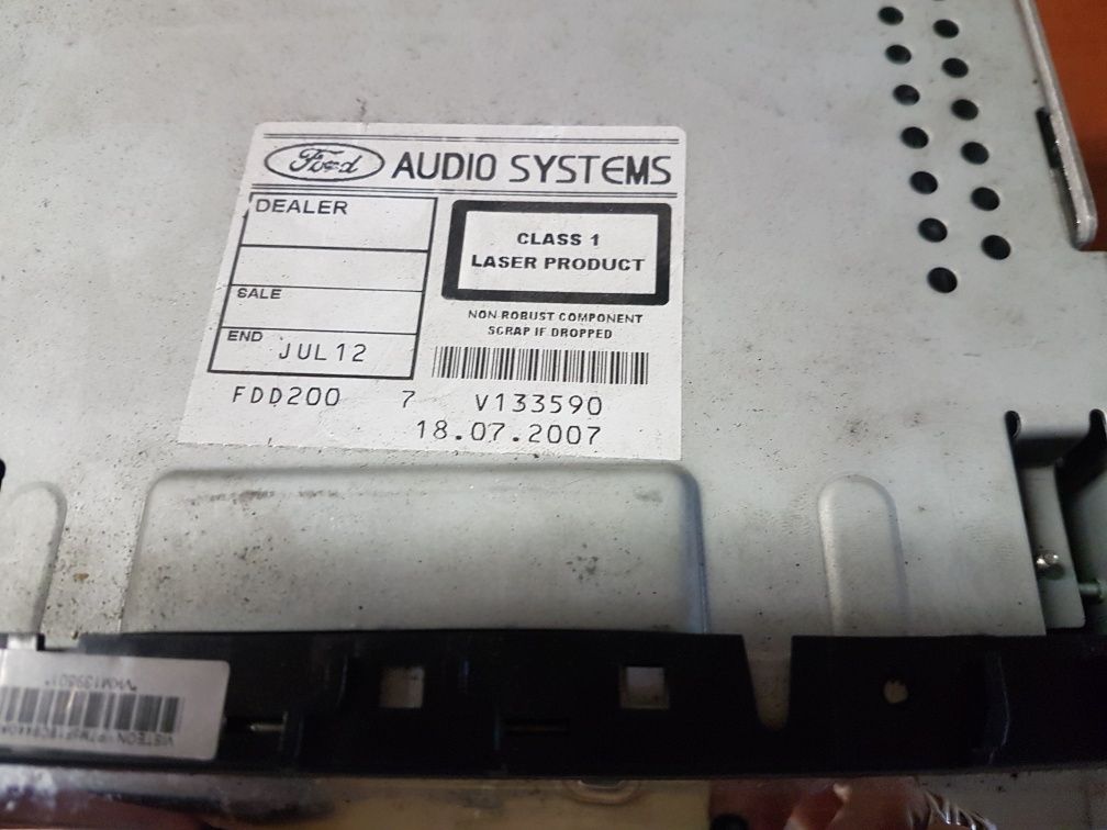 Radio Ford Mondeo MK3, 2007, 77M5T-18C815-BA