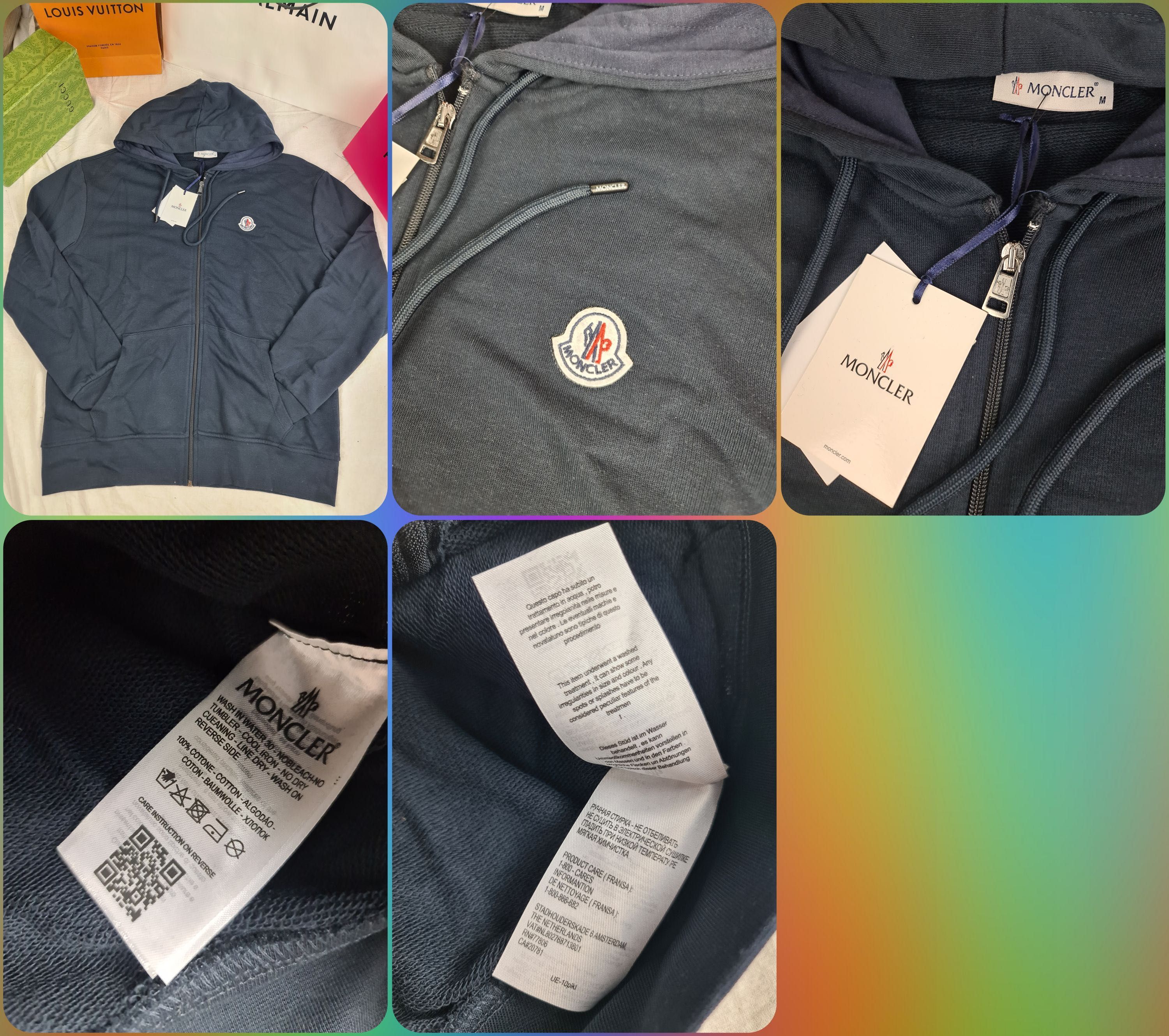 Bluza męska rozpinana kaptur Armani  maly znaczek ralph