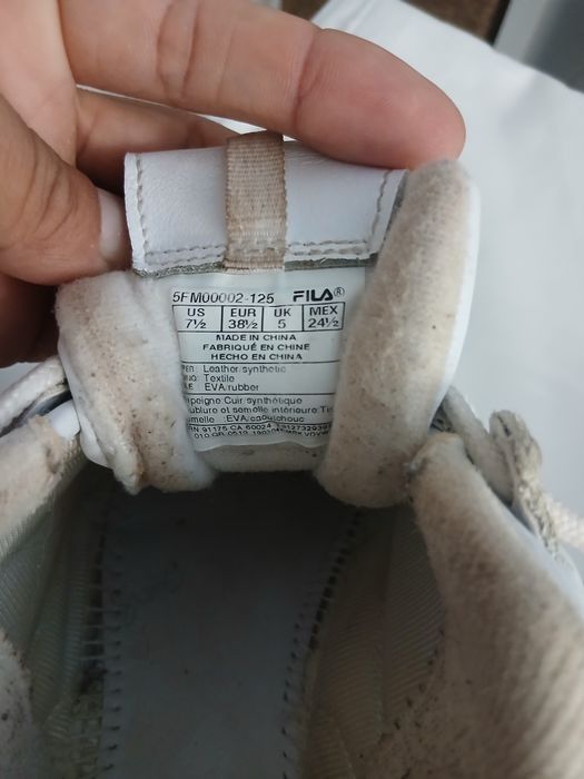 Ténis da Fila Originais usado em bom estado N38/5