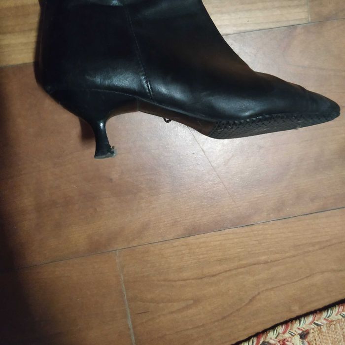 Botas número 37 em pele