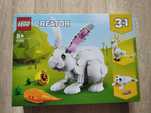 Klocki LEGO Creator 3 w 1, zając (królik), papuga, foka