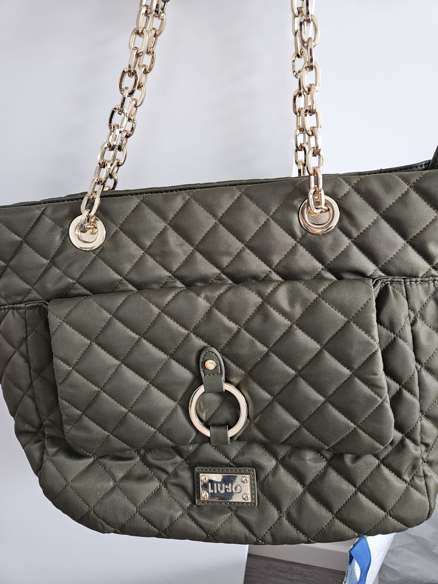 Bolsa verde Liujo