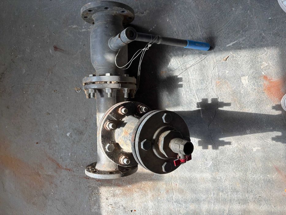 zawór zasuwa do wody  Broen DZT DN100 Pn16 + trójnik z redukcją