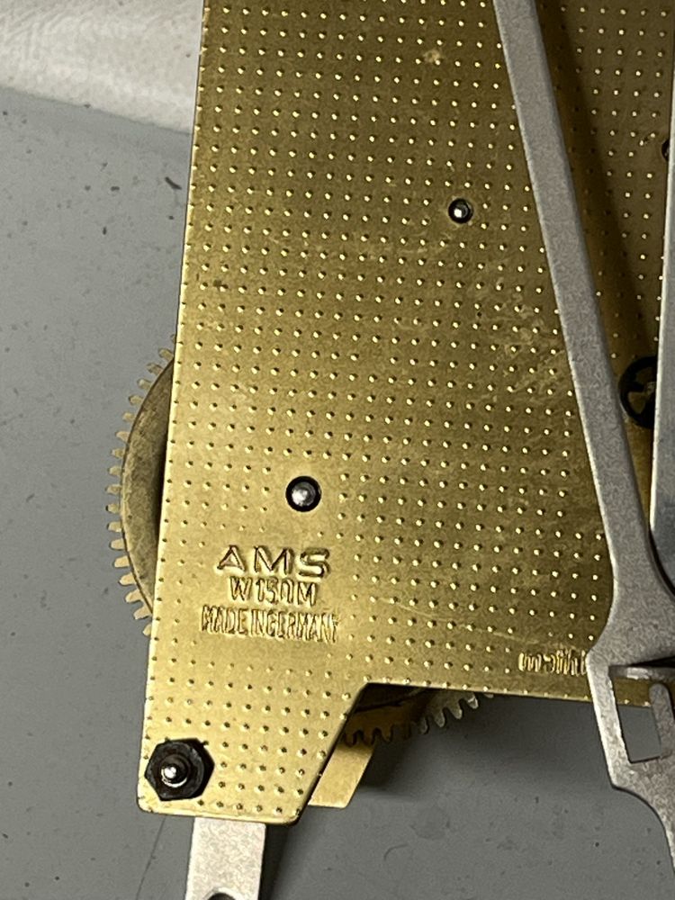 Mechanizm zegarowy AMS W153/0M – Made in Germany – gong 3-prętowy