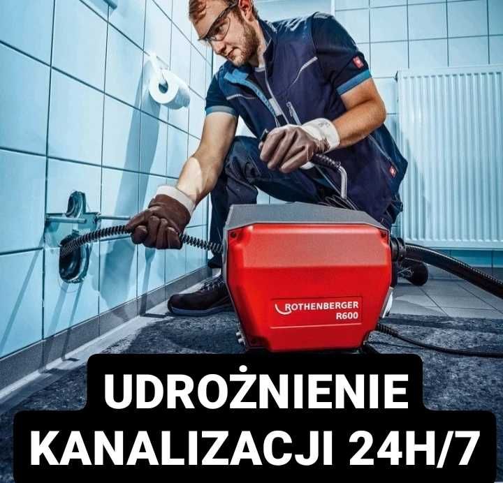 Wuko Hydraulik 24H/7 Mogilno Udrażnianie Kanalizacji rur