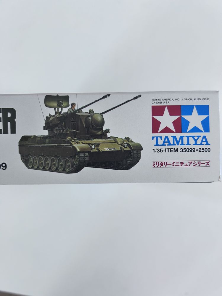 Czołg Flakpanzer Gepard model Tamiya 35099