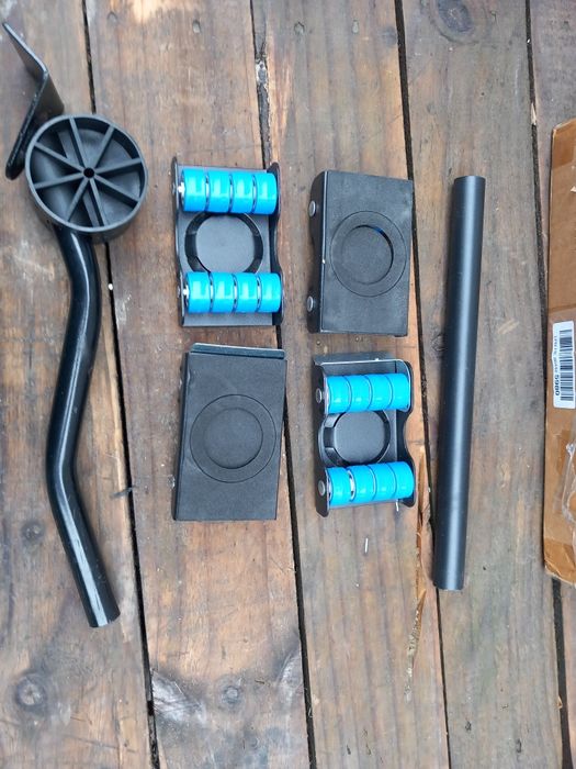 NIUXX zestaw rolek transportowych do mebli podnośnik z hamulcami - 350