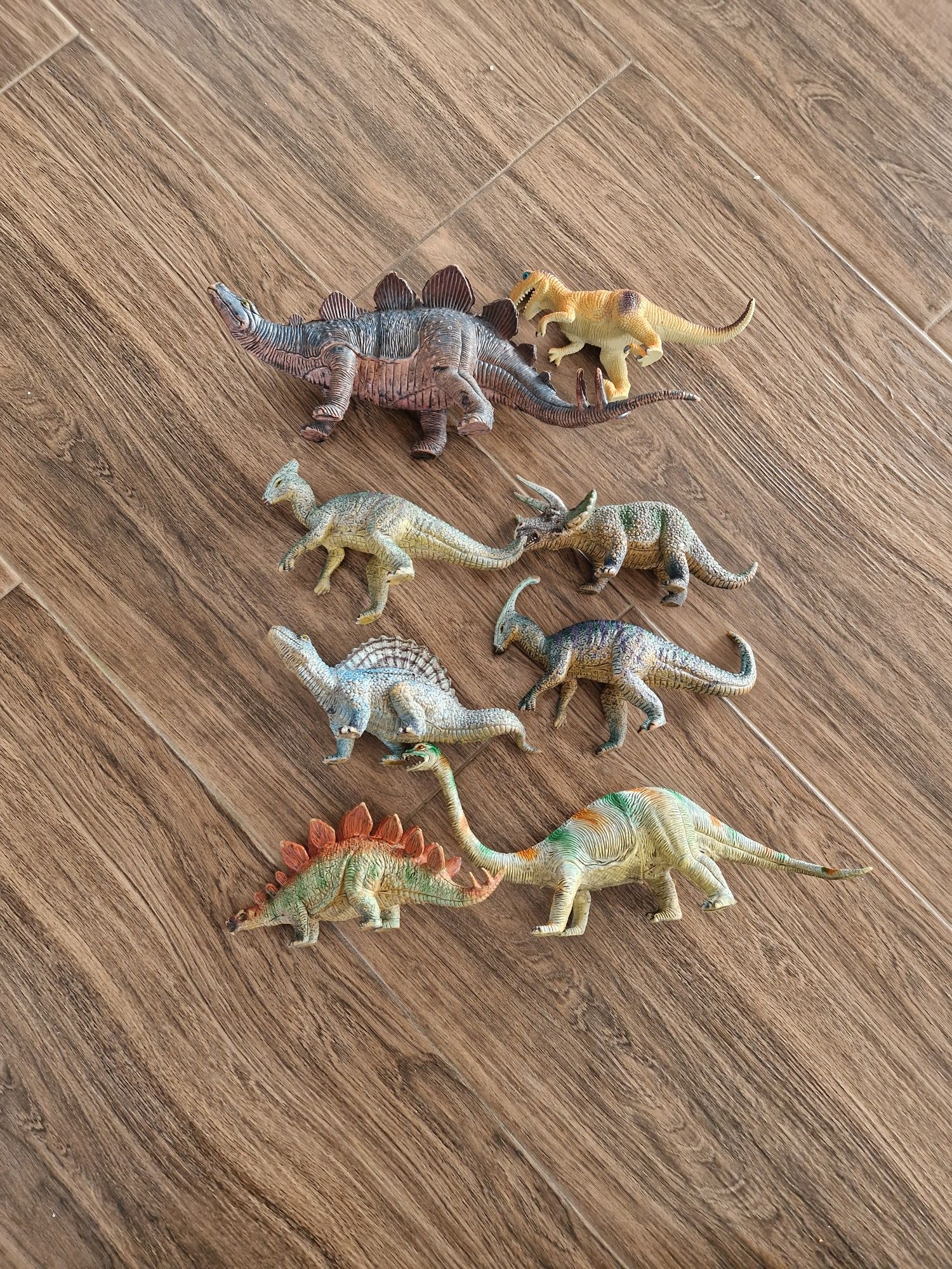 Zestaw dinozaurow dino figurki dinozaury