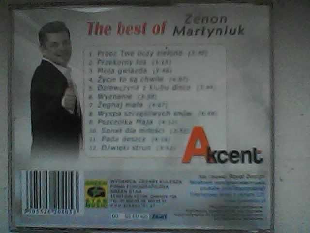 Akcent The Best Of Zenek Martyniuk CD