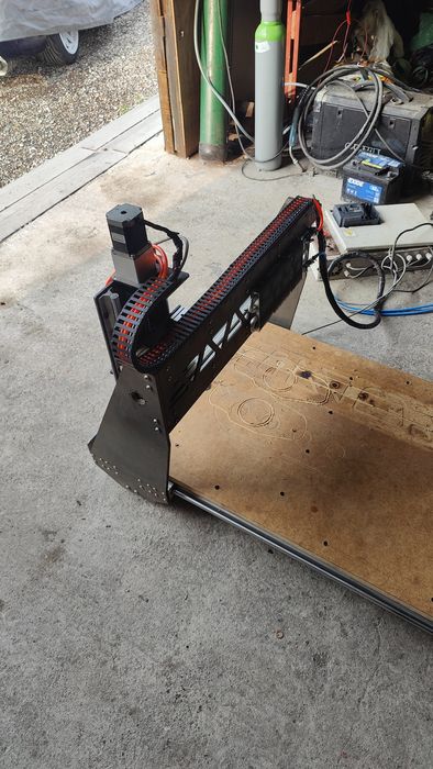 Ploter frezarka CNC do drewna, aluminium - pole robocze 70x45cm