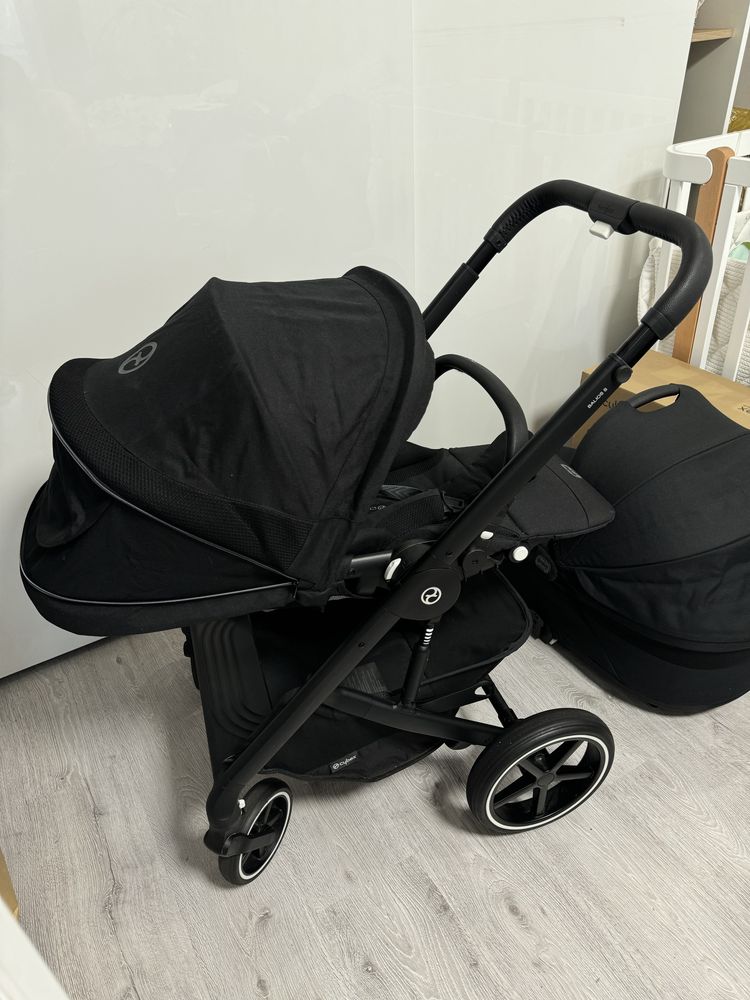 Cybex Balios S Lux Moon Black 2 в 1 2023 р