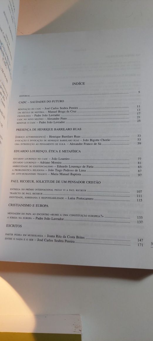 Estudos - CADC, Revista do Centro Académico de Democracia Cristã