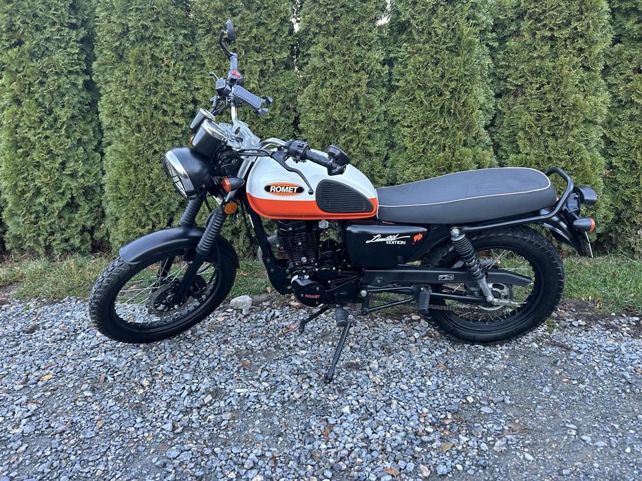 Romet raw 125 niski przebieg mozliwy transport