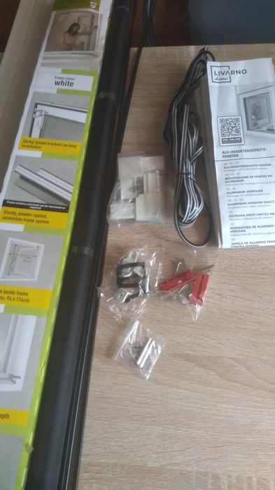 Moskitiera okienna aluminiowa