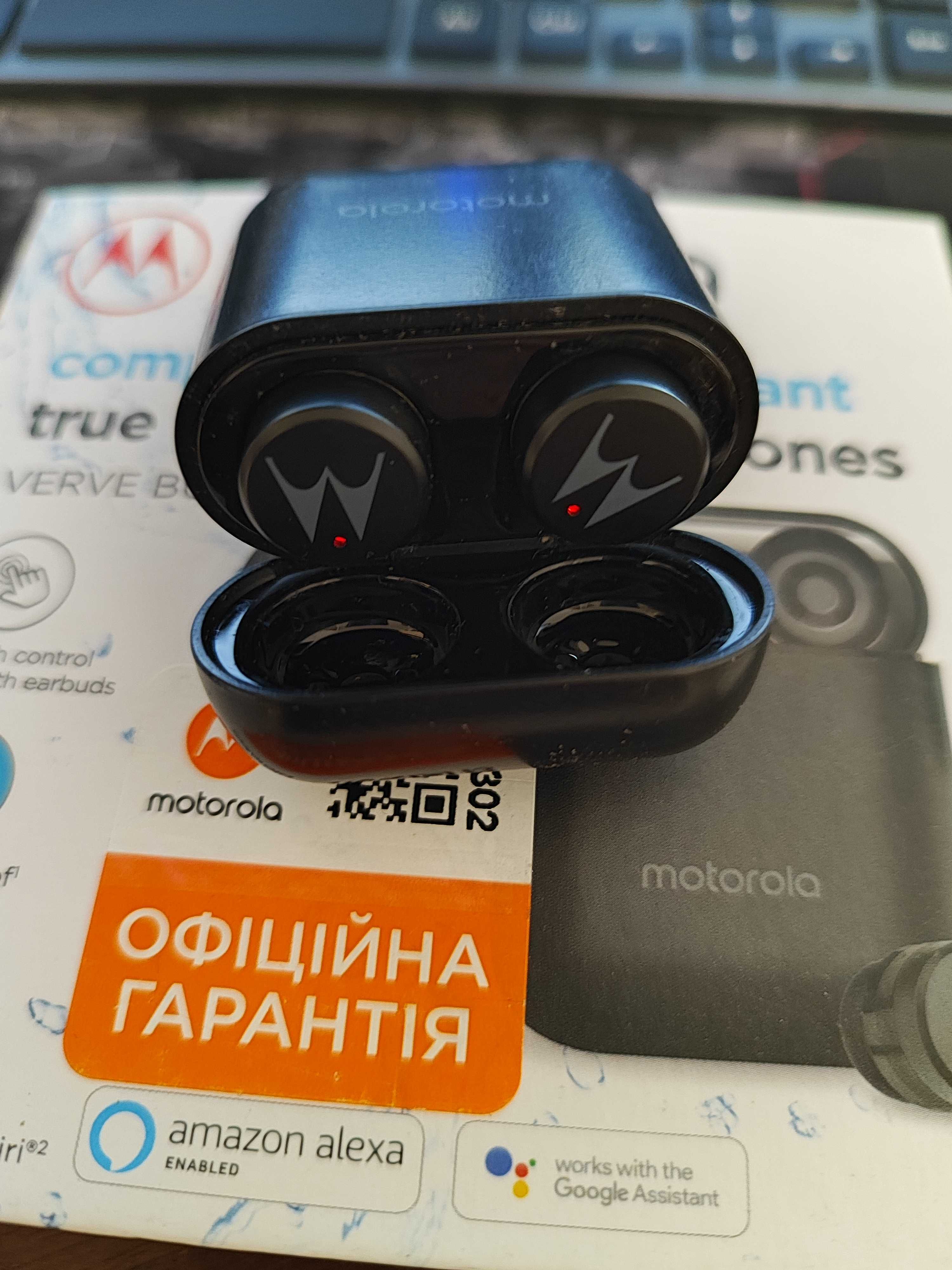 Бездротові Навушники Motorola Verve Buds 110 Black TWS