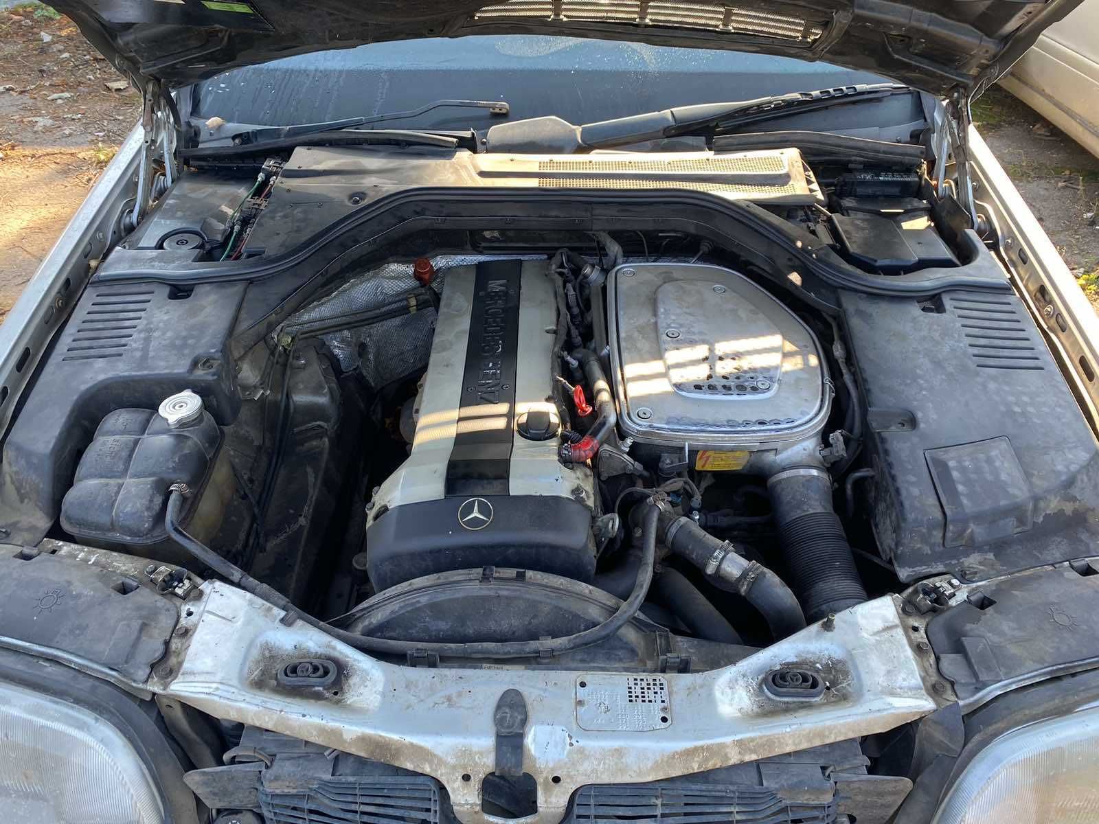 Mercedes Benz W140 M104 3.2 на болти, гайки, метизи