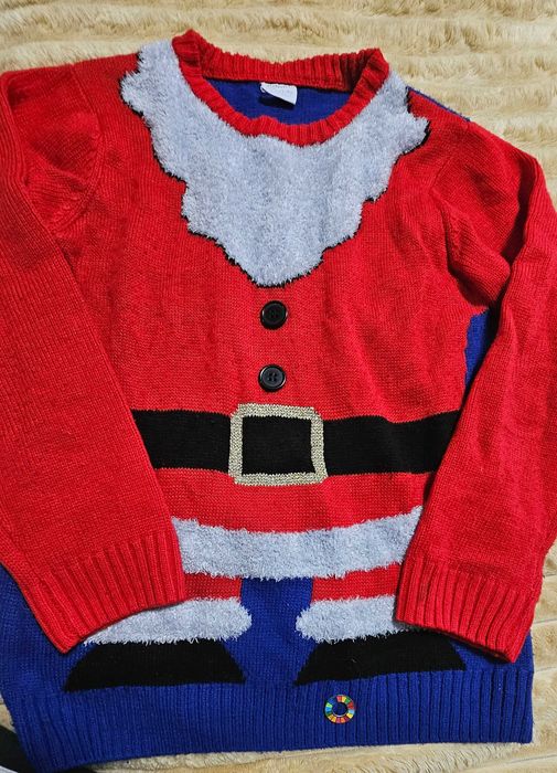 Новорічна кофтина на 9-10р.