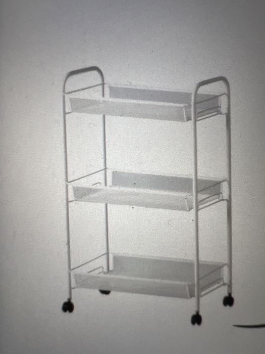 Carrinho Branco 3 andares