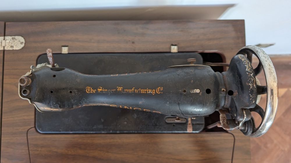 Máquina costura vintage Singer