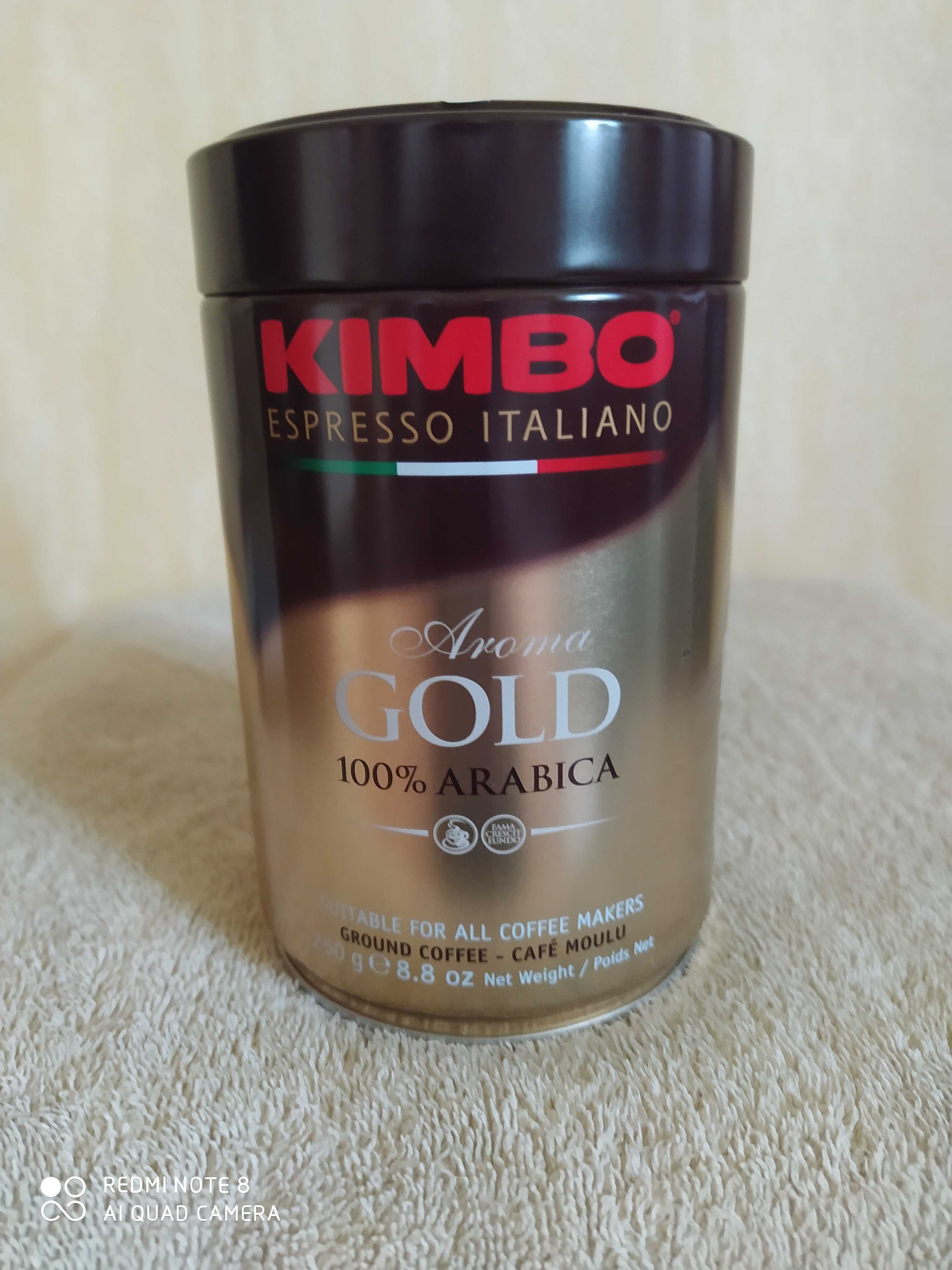 Кофе  Kimbo 100% арабика.