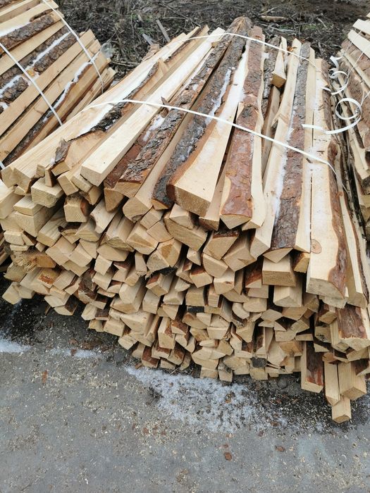 Дрова в мішках обрізки