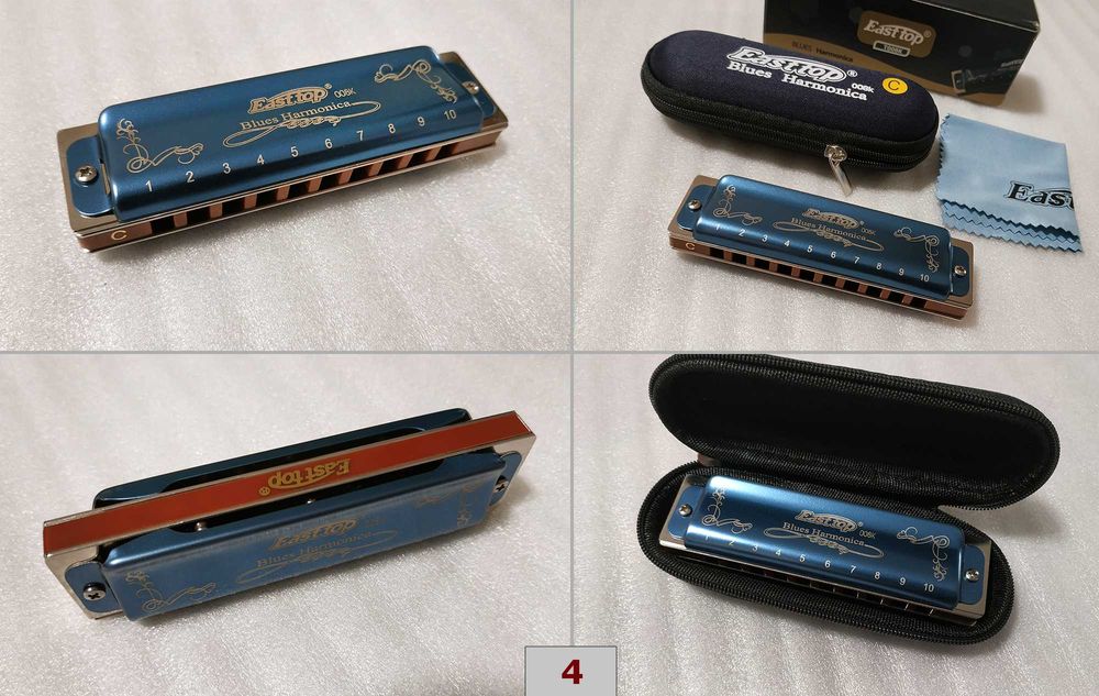 Губна гармошка Easttop. Брендова губна гармоніка