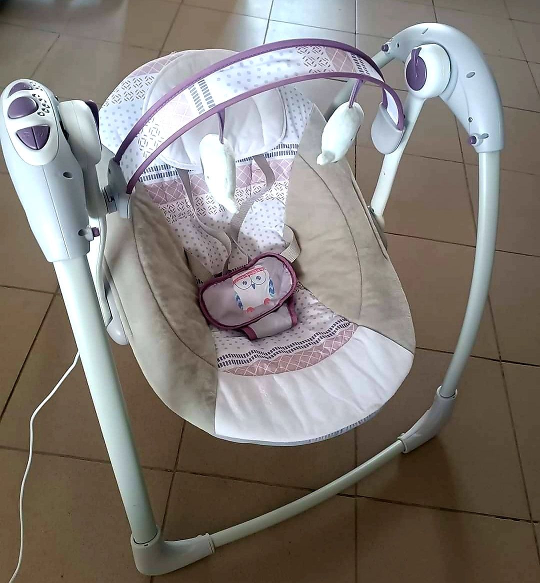 Дитяче крісло- гойдалка шезлонг