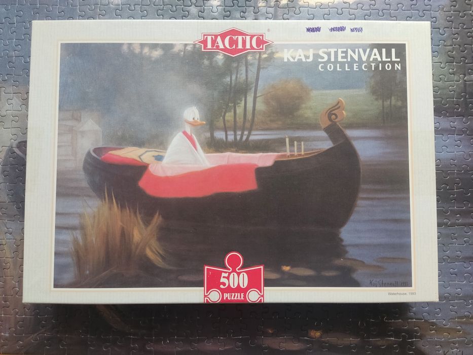 Puzzle Tactic, 500 el. Waterhouse. Kaj Stenvall