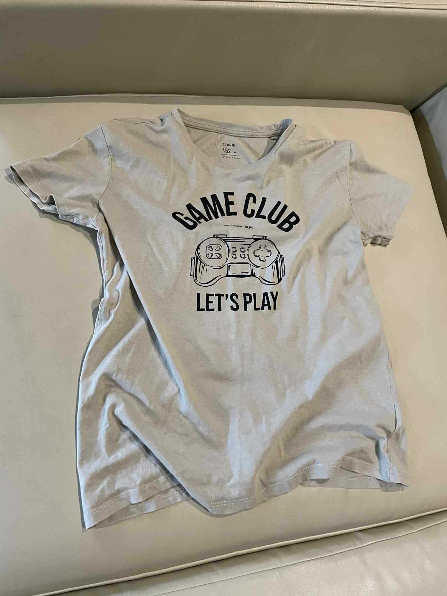 Koszulka chłopięca T-shirt Sinsay 152