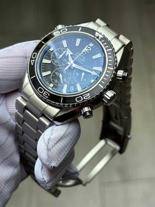 Швейцарские часы Omega Seamaster Chronograph. Топ качество