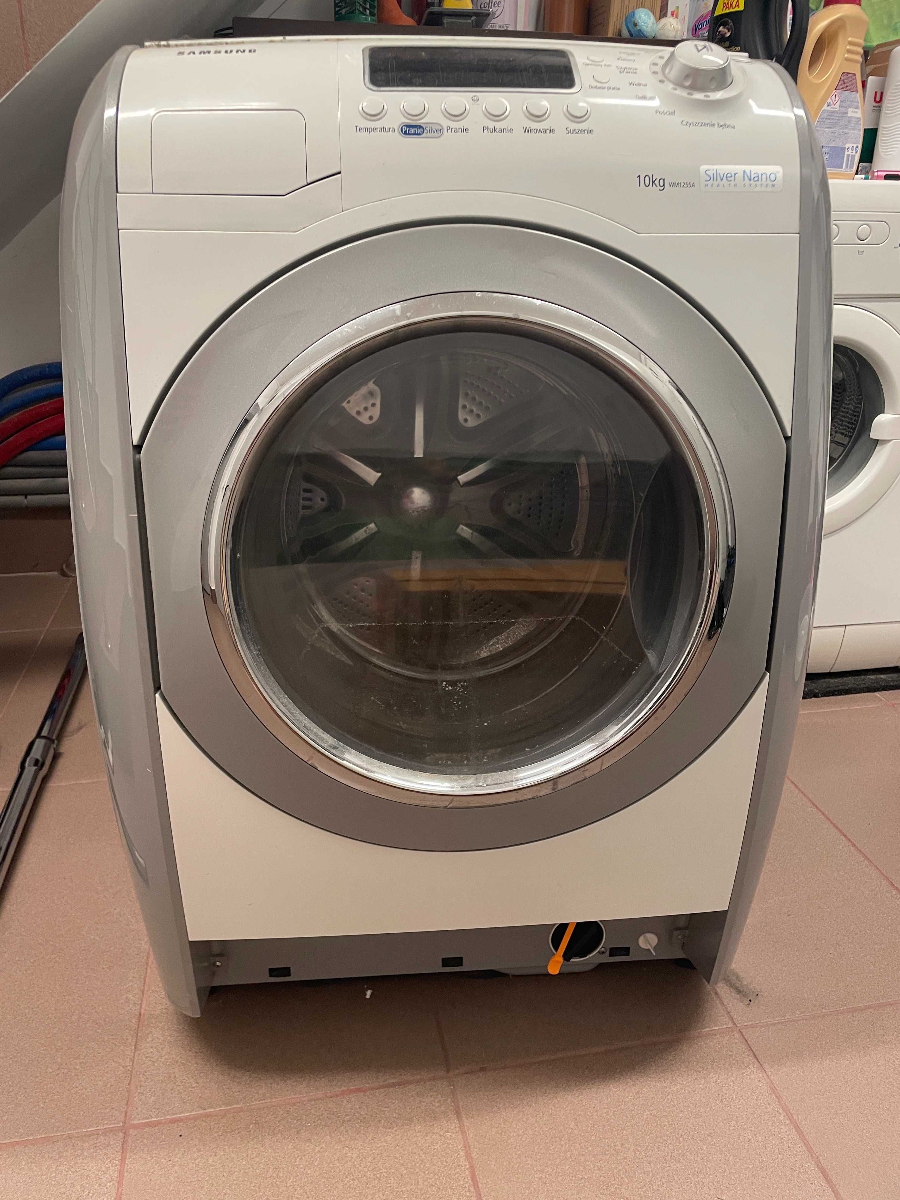Pralka Samsung WM1255A – na części / uszkodzona + nowa pompa
