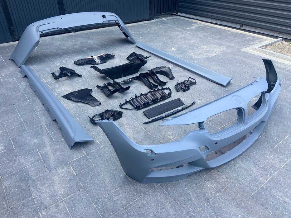 Обвес bmw f30 m pakiet бампер передний бмв ф30 м пакет бампер задний