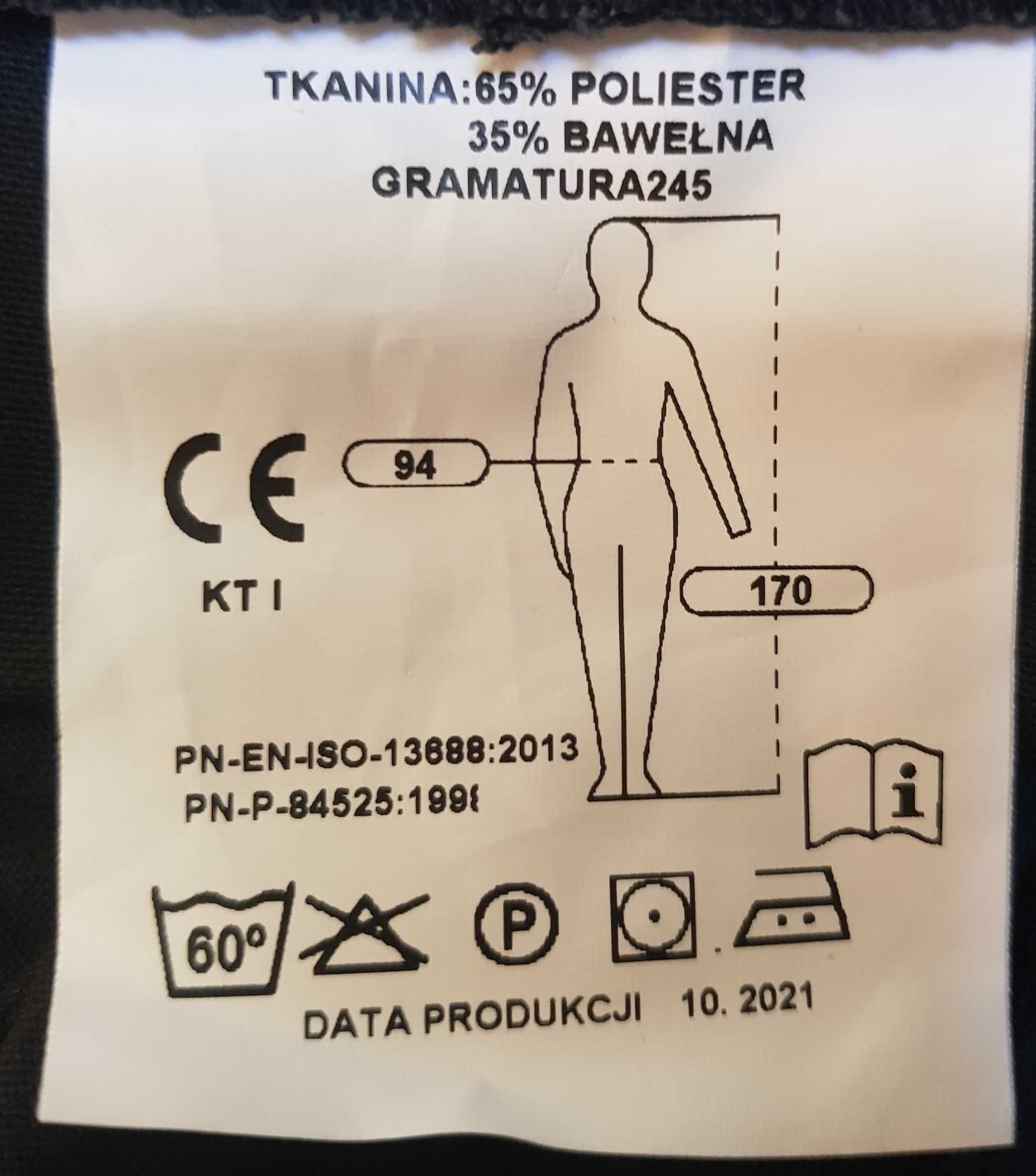 Spodnie ochronne Bojowki czarne