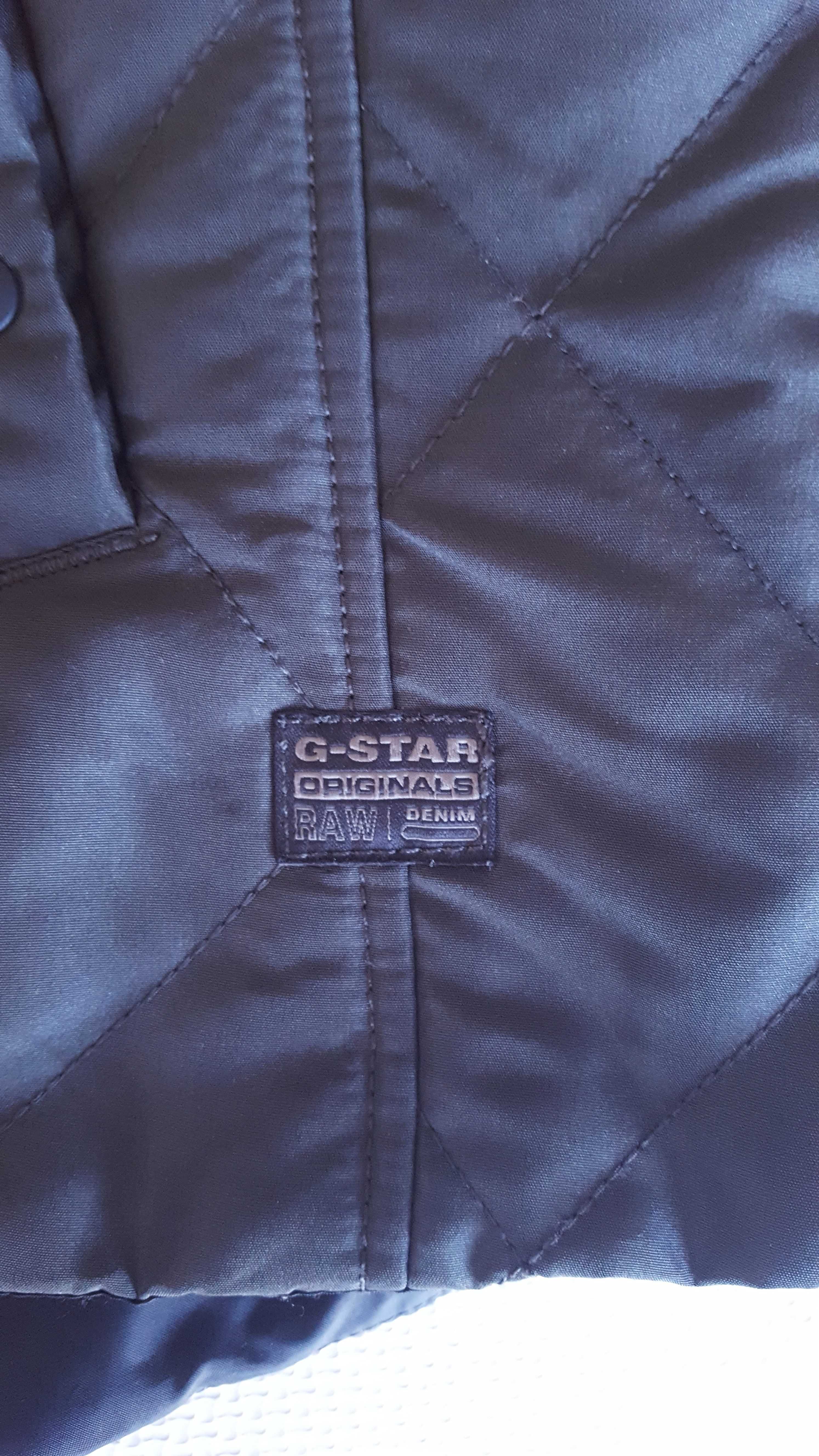 G-Star RAW Damska Pikowana Kurtka Przejściowa Raw Cargo Line M/L