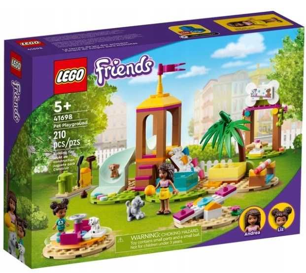 Lego Friends 41698 Plac Zabaw dla Zwierzątek