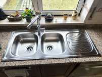 Lava louça inox Rodi 120x50cm