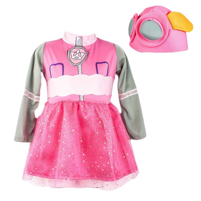 Strój kostium skye psi patrol + zegarek rozmiar L