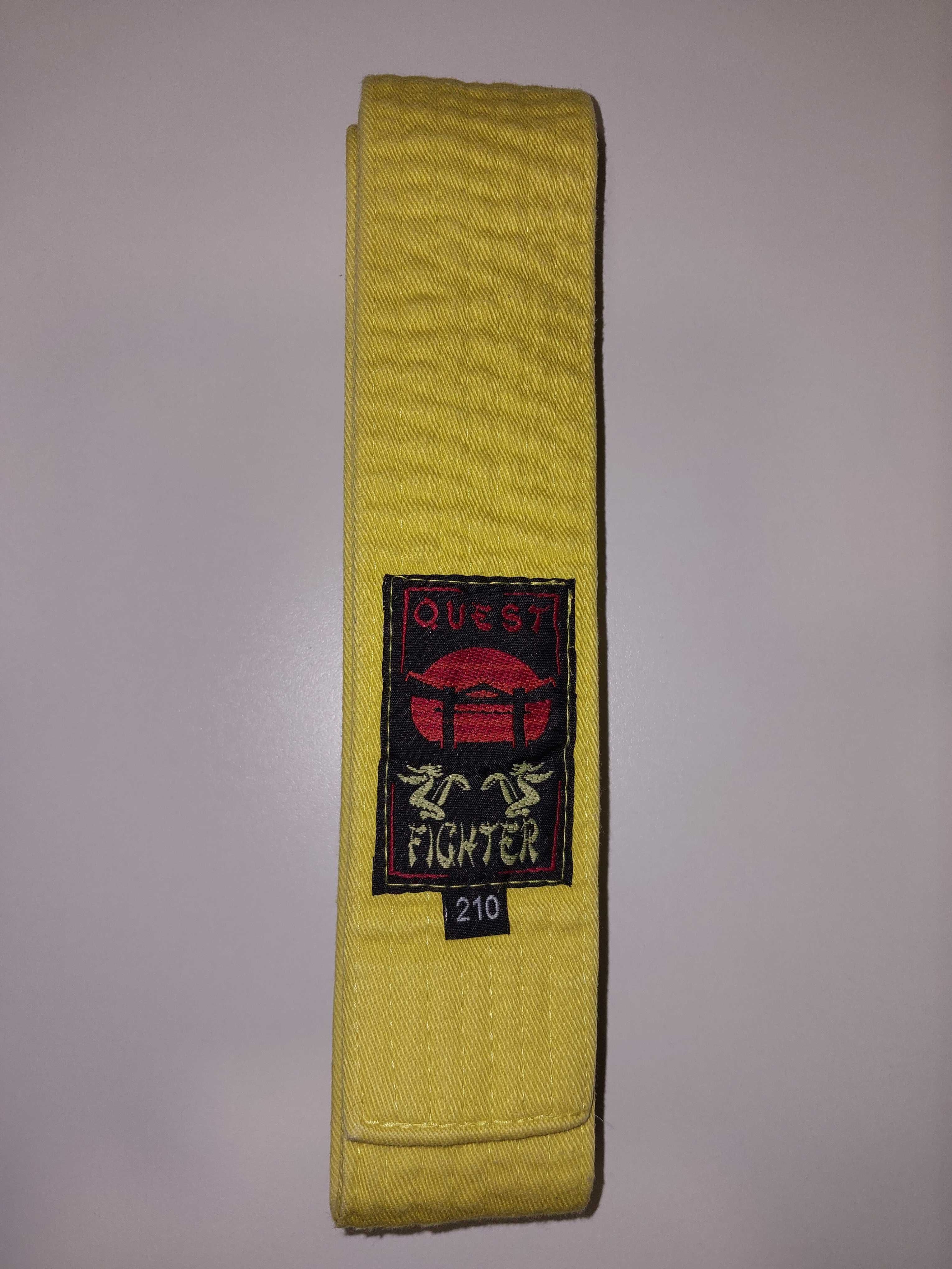 Żółty pas taekwondo