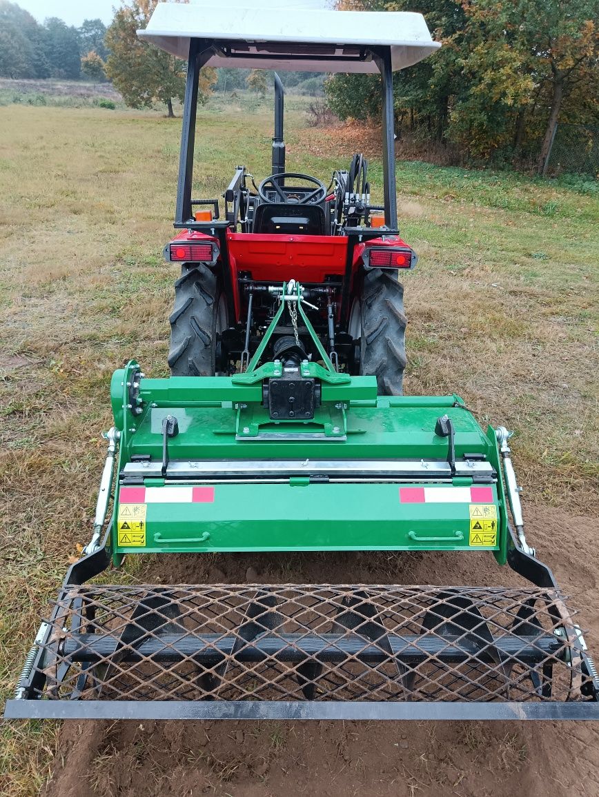 Usługi glebogryzarką separacyjną, przygotowanie terenu pod trawnik