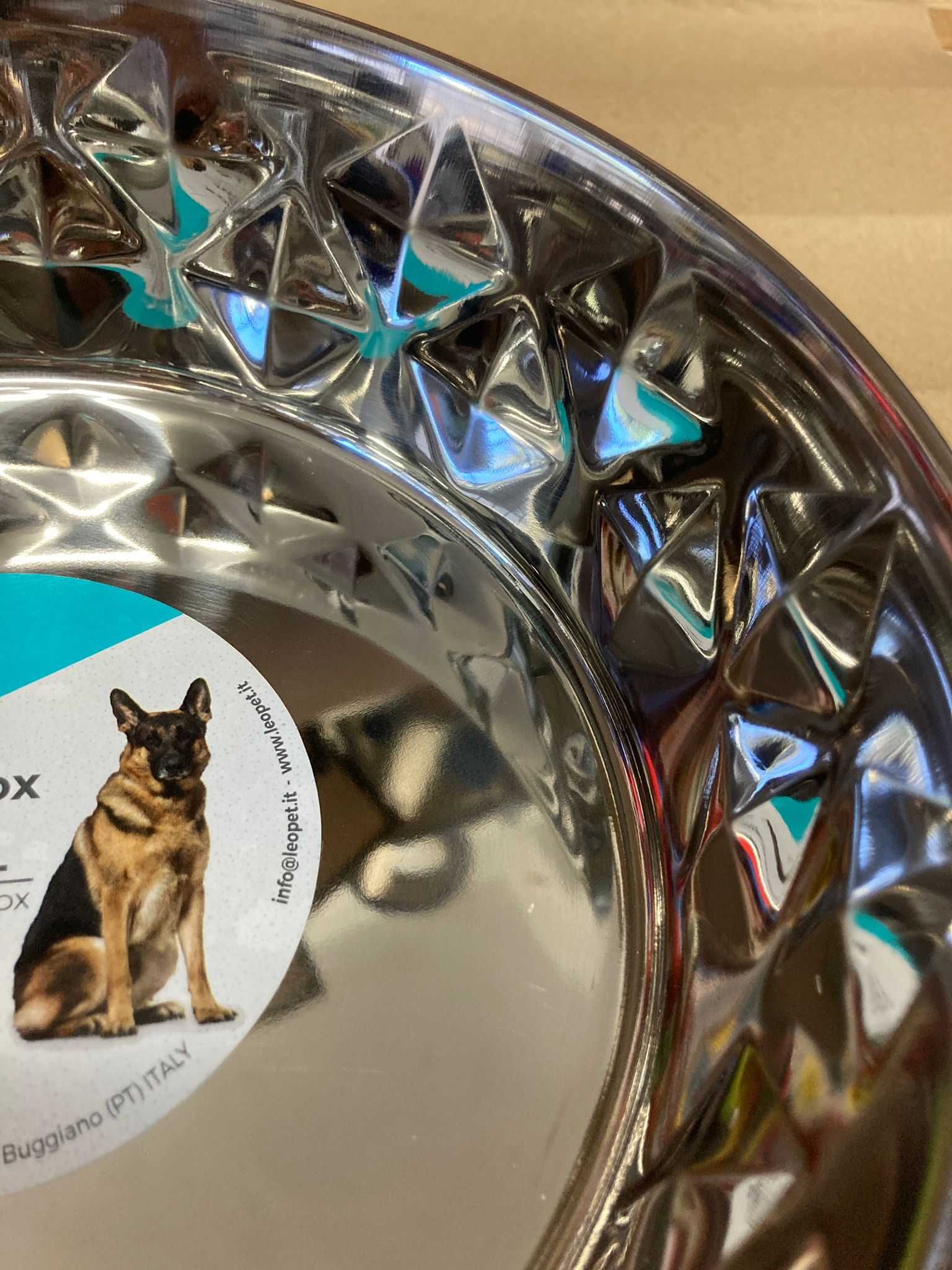 NOVO - Tigelas, Comedouros DIAMANTE em Aço Inox para cão e gato
