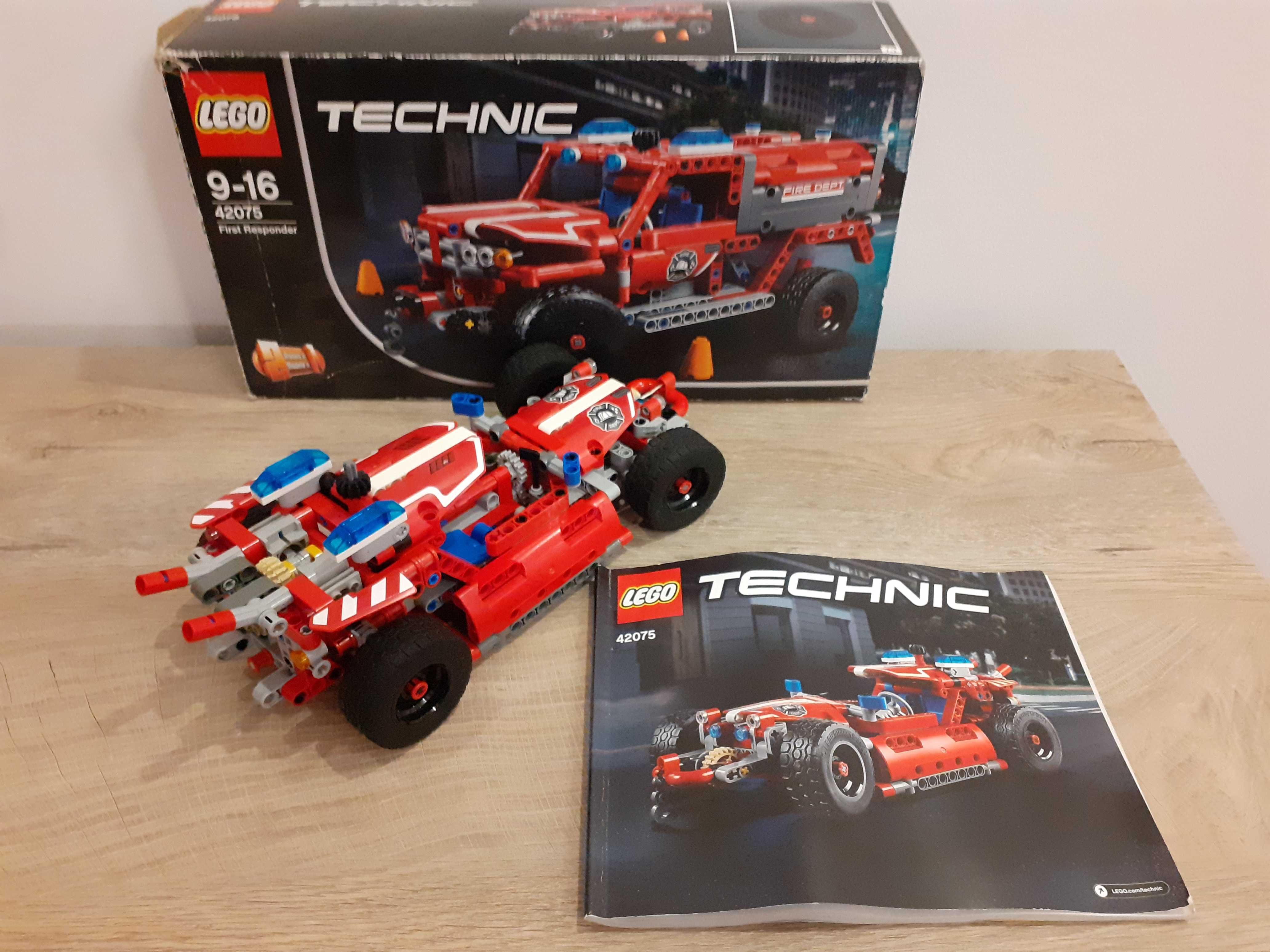 Lego technik 42075 pojazd szybkiego reagowania 2w1