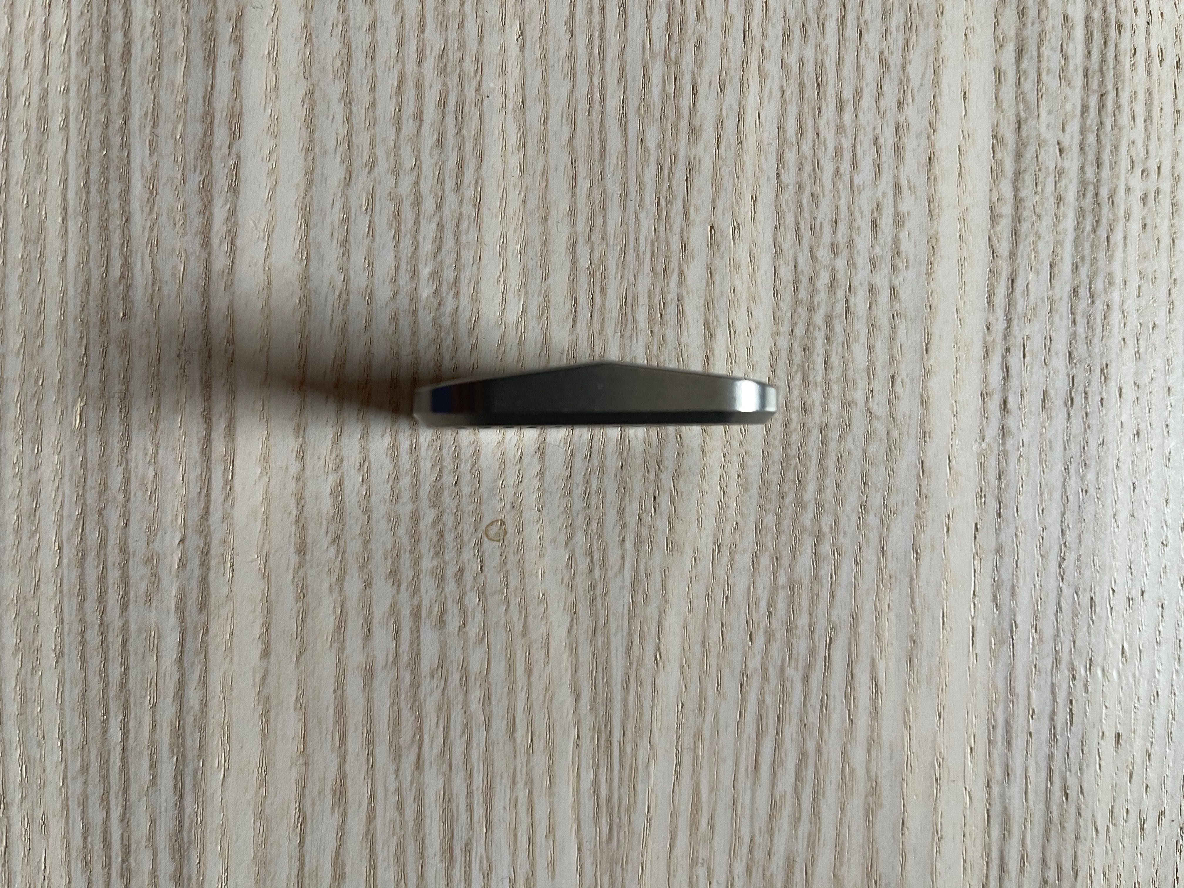 Haptic slider fidget Magnus RockIt Titanium Teflon